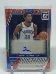 Daniel Hamilton Basketball Cards 2017 Panini Donruss Optic Signature Series Prices