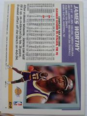 BACK | James Worthy Basketball Cards 1994 Topps
