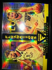Domantas Sabonis [Silver] #11 Basketball Cards 2022 Panini Flux Fluxuations Prices