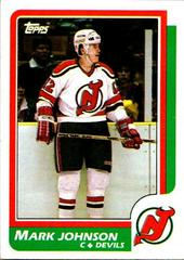 Mark Johnson Hockey Cards 1986 Topps Prices