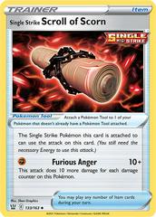 Single Strike Scroll of Scorn #133 Pokemon Battle Styles Prices