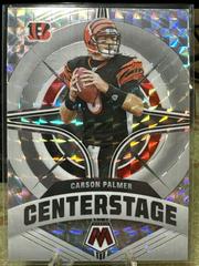 Carson Palmer Football Cards 2022 Panini Mosaic Center Stage Prices