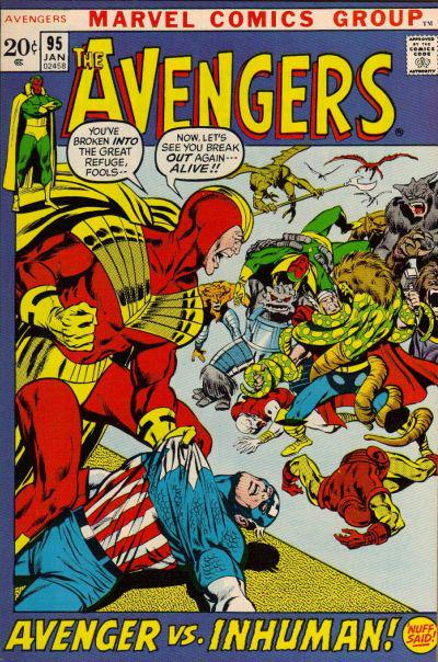 Avengers #95 (1972) Comic Books Avengers