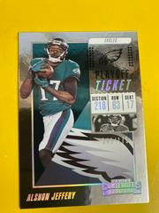 Alshon Jeffery [Playoff Ticket] #21 Football Cards 2018 Panini Contenders Prices