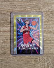 Alperen Sengun [Yellow Laser] Basketball Cards 2021 Panini Donruss Great X Pectations Prices