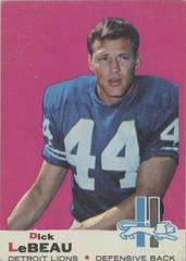 Dick LeBeau Football Cards 1969 Topps Prices