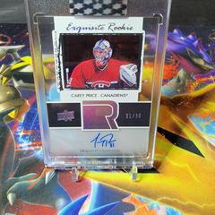 Carey Price #ET-CP Hockey Cards 2020 Upper Deck Clear Cut Exquisite Collection Autographs Prices