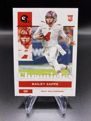 Bailey Zappe [Red] #24 Football Cards 2022 Panini Chronicles Draft Picks Prices