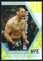 Cain Velasquez #VD18 Ufc Cards 2009 Topps UFC Round 1 Victorious Debuts Prices