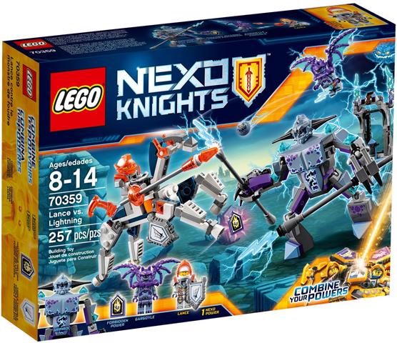 Lance vs. Lightning #70359 LEGO Nexo Knights