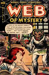 Web of Mystery #14 (1952) Comic Books Web of Mystery Prices