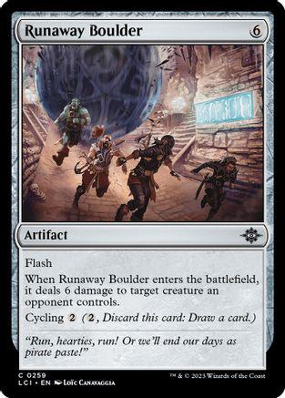 Runaway Boulder #259 Magic Lost Caverns of Ixalan