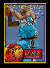 Juwan Howard Basketball Cards 1996 Fleer Prices