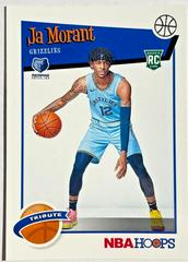 JA Morant #297 Basketball Cards 2019 Panini Hoops Prices