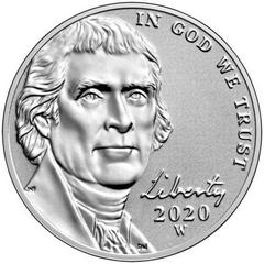 2020 W [PROOF] Coins Jefferson Nickel Prices