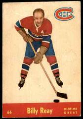 Billy Reay #66 Hockey Cards 1955 Parkhurst Quaker Oats Prices