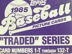Complete Set Baseball Cards 1985 Topps Traded Prices