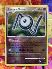 Unown N [Reverse Holo] Pokemon Secret Wonders Prices