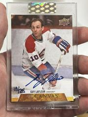 Guy Lafleur #CS-GL Hockey Cards 2020 Upper Deck Clear Cut Canvas Signatures Prices