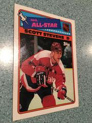 Scott Stevens Hockey Cards 1988 Topps Stickers Prices