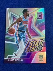 Kevin Durant #20 Basketball Cards 2021 Panini Donruss Elite Star Status Prices