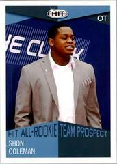 Shon Coleman #53 Football Cards 2016 SAGE HIT Prices