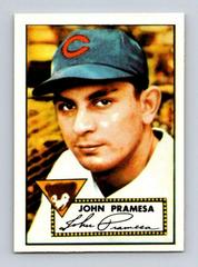 John Pramesa Baseball Cards 1983 Topps '52 Reprint Prices