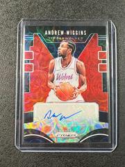 Andrew Wiggins [Choice Prizm] #AWG Basketball Cards 2019 Panini Prizm Signatures Prices