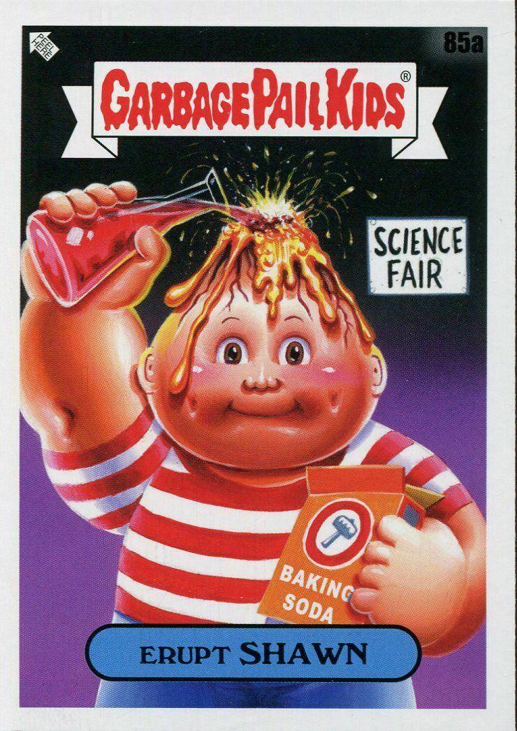 Erupt SHAWN #85a Garbage Pail Kids Late To School