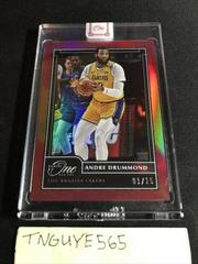 Andre Drummond [Red] #11 Basketball Cards 2020 Panini One and One Prices