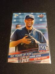 Derek Jeter #YOF-22 Baseball Cards 2019 Topps Opening Day 150 Years of Fun Prices