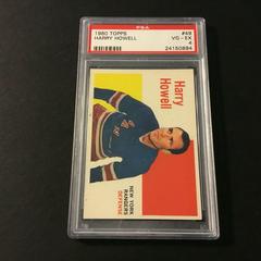 Harry Howell Hockey Cards 1960 Topps Prices