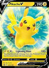 Pikachu V [Jumbo] #SWSH198 Pokemon Promo Prices