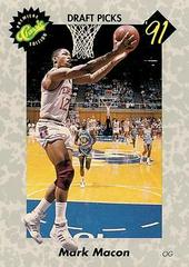 Mark Macon [Draft Picks Premiere Edition] #4 Basketball Cards 1991 Classic Draft Prices