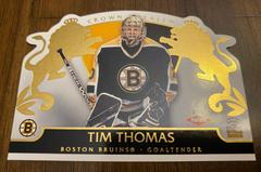 Tim Thomas [SP] Hockey Cards 2002 Pacific Crown Royale Prices