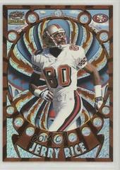 Jerry Rice [Copper] #129 Football Cards 1997 Pacific Revolution Prices