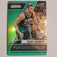 Rudy Gobert [Green Prizm] #29 Basketball Cards 2017 Panini Prizm Fundamentals Prices