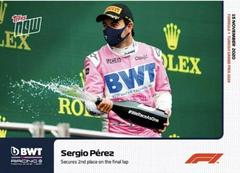 Sergio Perez #14 Racing Cards 2020 Topps Now Formula 1 Prices