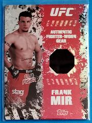 Frank Mir #FR-FM Ufc Cards 2010 Topps UFC Main Event Fighter Relics Prices