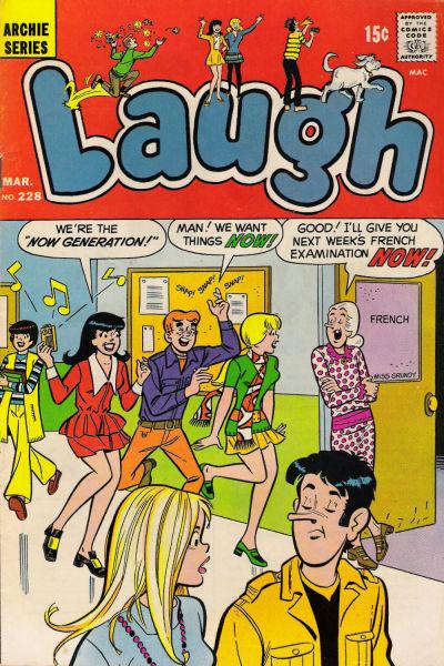 Laugh Comics #228 (1970) Comic Books Laugh Comics