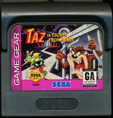 Taz In Escape From Mars - Cartridge | Taz in Escape from Mars Sega Game Gear