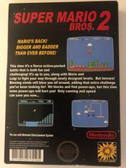 Cover Backside | Super Mario Bros 2J [Homebrew] NES