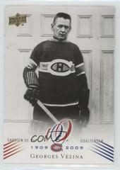 Georges Vezina Hockey Cards 2008 Upper Deck Montreal Canadiens Centennial Prices