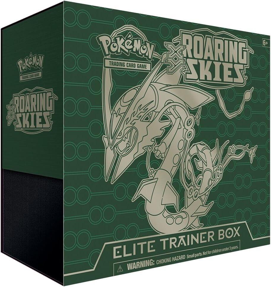 Elite Trainer Box Prices | Pokemon Roaring Skies | Pokemon Cards