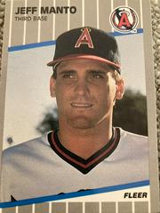 Jeff Manto #U-13 Baseball Cards 1989 Fleer Update Prices