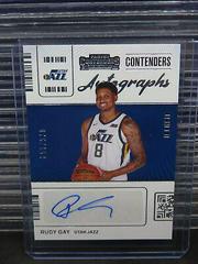 Rudy Gay Basketball Cards 2021 Panini Contenders Contenders Autographs Prices