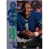 Warren Moon Football Cards 1997 Pinnacle Inside Prices
