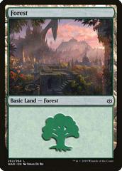 Forest #262 Magic War of the Spark Prices