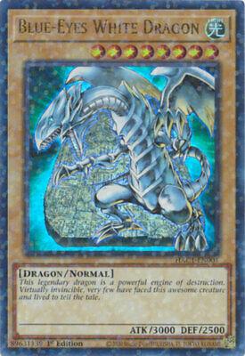 Blue-Eyes White Dragon [1st Edition] HAC1-EN001 YuGiOh Hidden Arsenal: Chapter 1