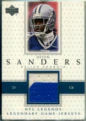Deion Sanders #LJ-DS Football Cards 2000 Upper Deck Legends Legendary Jerseys Prices